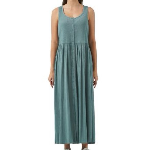 Frye Button up Midi Dress - NWOT - Picture 2 of 7